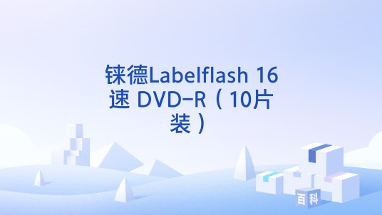 铼德Labelflash 16速 DVD-R（10片装）