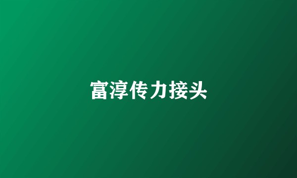 富淳传力接头