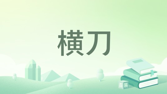横刀（太上小君小说作品）