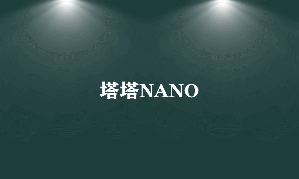 塔塔NANO