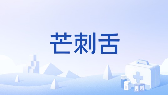 芒刺舌
