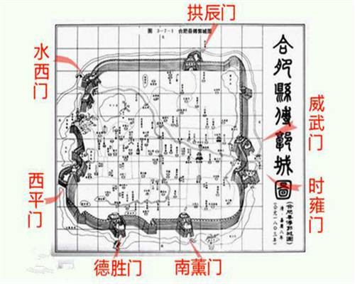 德胜门(明代合肥古城城南城门)