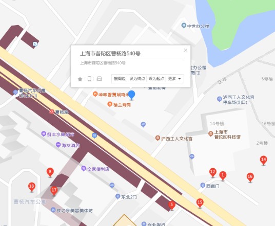 曹杨路540号