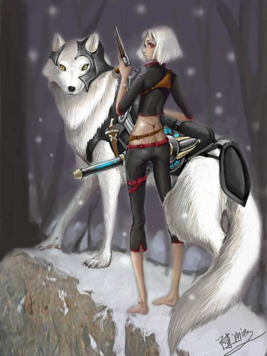 狼女(游戏《英雄岛》中英雄)
