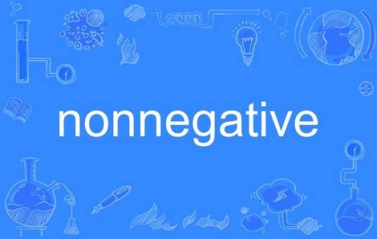 nonnegative