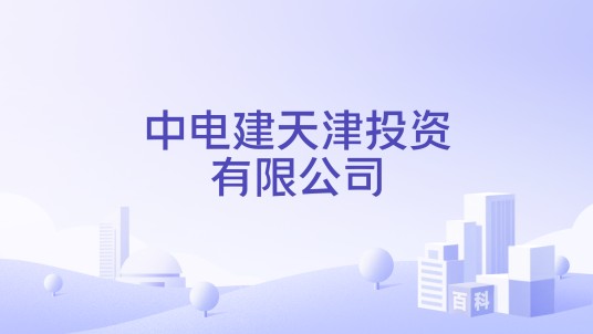 中电建天津投资有限公司