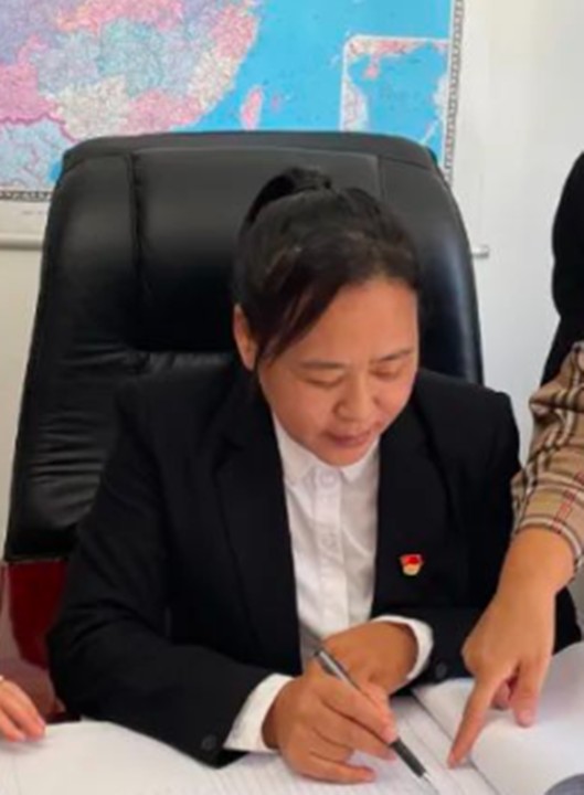 徐立华（长岭县城南养护公司经理、党支部书记）