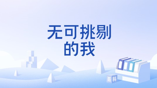 无可挑剔的我