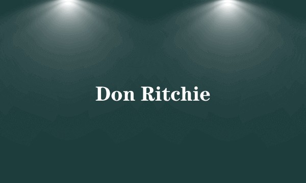Don Ritchie