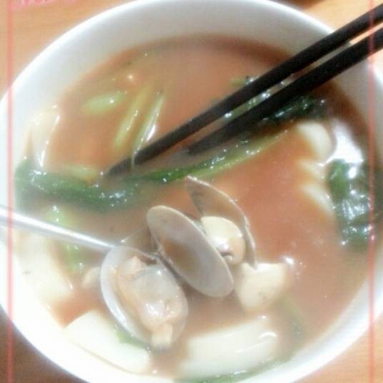 海鲜年糕汤