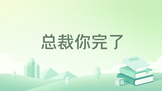 总裁你完了