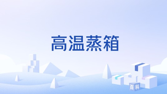 高温蒸箱