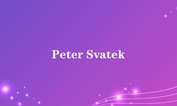 Peter Svatek