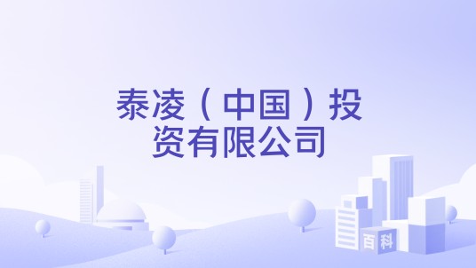泰凌（中国）投资有限公司