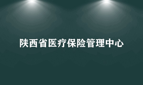 陕西省医疗保险管理中心