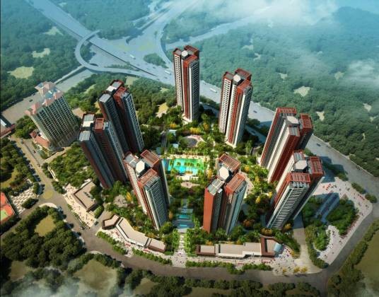 万科麓城（万科集团开发的高层住宅）