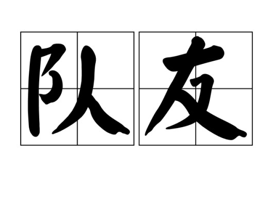 队友（汉语词语）