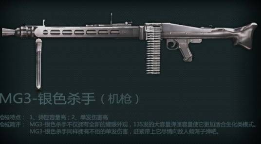 MG3-银色杀手（游戏《穿越火线》中的武器）