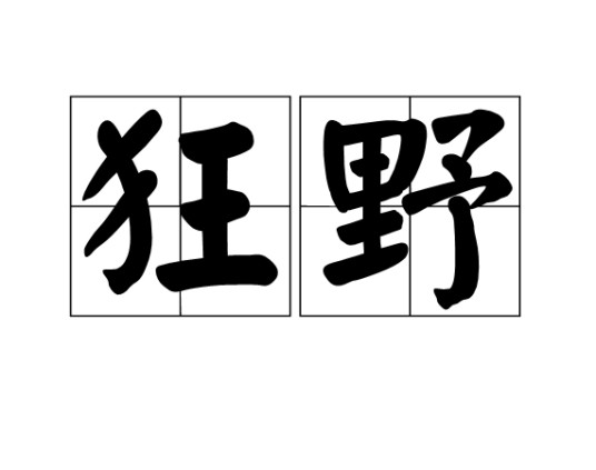 狂野（汉语词语）