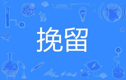 挽留（汉语词语）