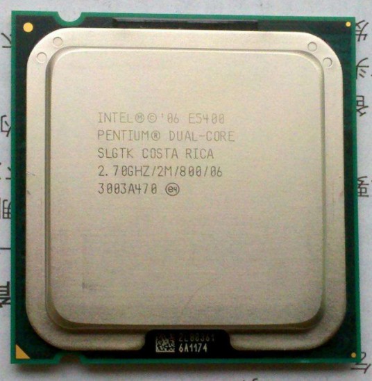 Intel 奔腾双核 E5400（散）