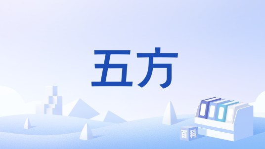 五方（中医基础术语）