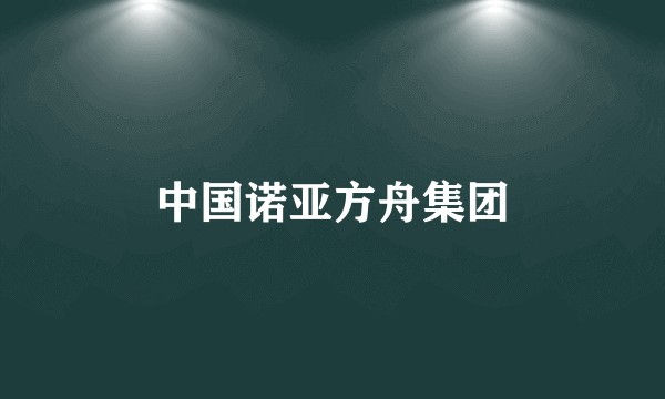 中国诺亚方舟集团