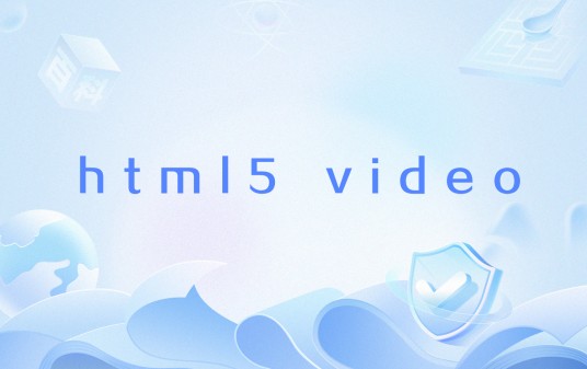 html5 video