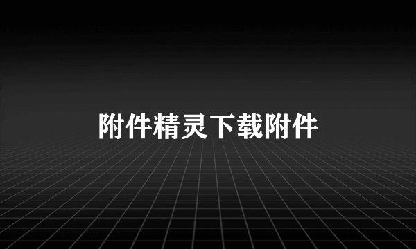 附件精灵下载附件