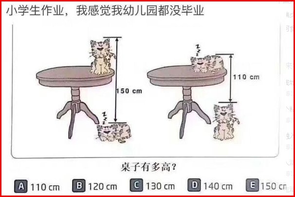 桌子的高度是多少？