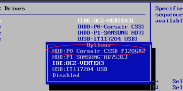开机时显示: remove disks/ other media