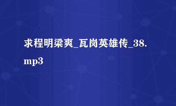 求程明梁爽_瓦岗英雄传_38.mp3