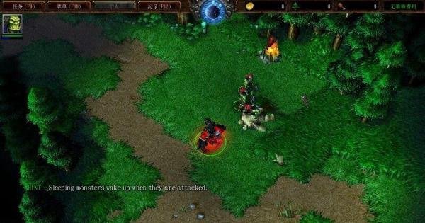魔兽争霸3战役攻略：[1]兽族大逃亡
