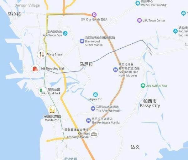 人在菲律宾如何使用中文版的地图app呢 图文并茂告诉你