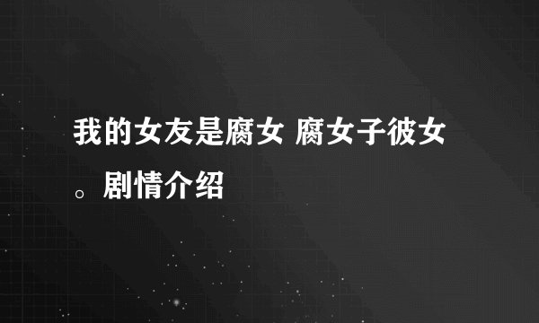 我的女友是腐女 腐女子彼女。剧情介绍