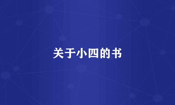 关于小四的书