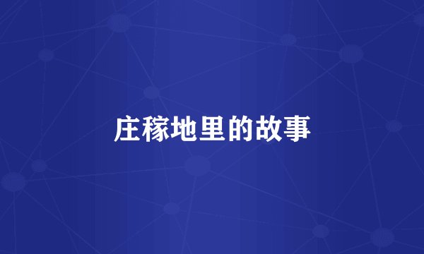 庄稼地里的故事