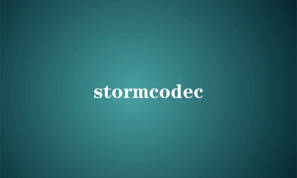 stormcodec