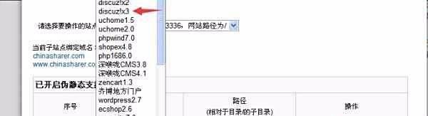 dz论坛伪静态设置