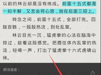 熊猫看书手机版怎么使用粤语朗读功能？