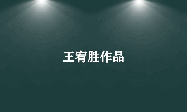 王宥胜作品