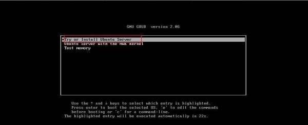 Ubuntu Server 22.04 LTS安装