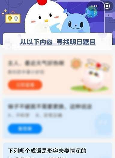 什么成语是形容夫妻情深