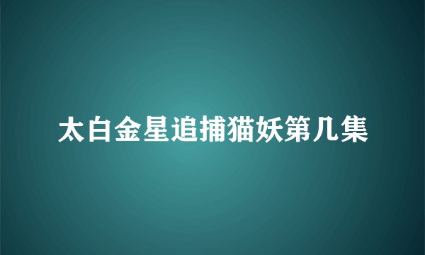 太白金星追捕猫妖第几集