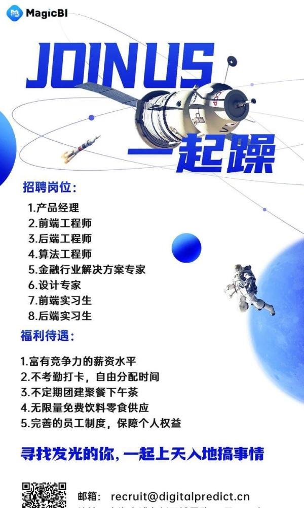 学霸扎堆 | 为什么你选择MagicBI?