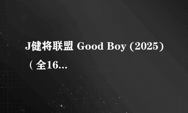 J健将联盟 Good Boy (2025)（全16集）韩语中字1080完整版网盘链接