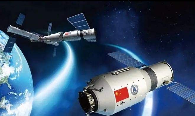 天舟四号奔赴上演宇宙级浪漫，从核心舱视角看天舟四号奔来是种什么感觉？