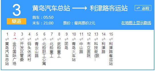 隧道3路路线