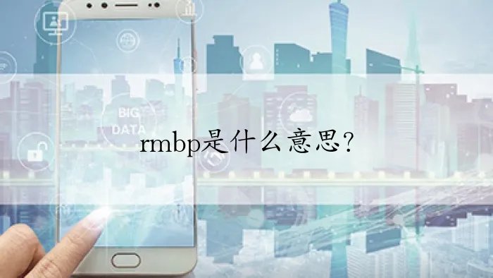 rmbp是什么意思？