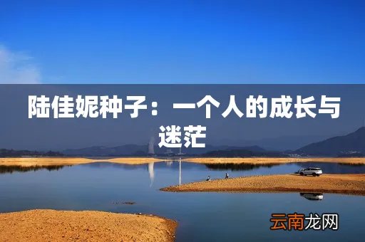 陆佳妮种子：一个人的成长与迷茫